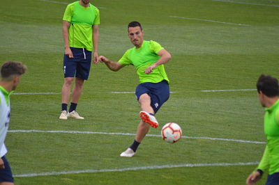 San Emeterio dispara a puerta (GRJ) 