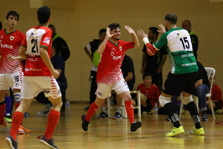 El Sima Peligros celebra uno de los goles (PFS)