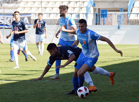 Darío hizo el gol de la victoria del Motril (SEMANARIO MUCHO DEPORTE / ARCHIVO)