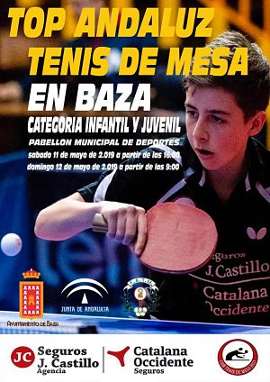 Baza acogerá el Top andaluz de Tenis de Mesa (AYTO. BAZA)