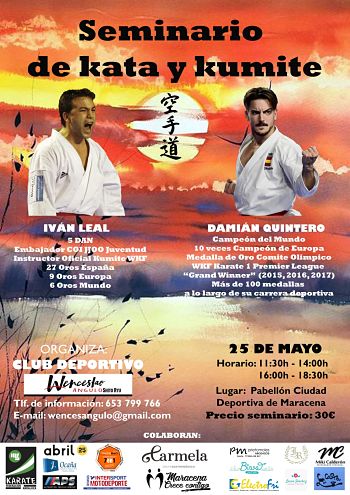 Maracena acogerá un seminario de karate