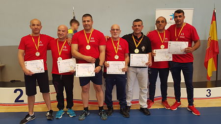 Equipo de veteranos del Club de lucha de Maracena (LUCHA MARACENA)