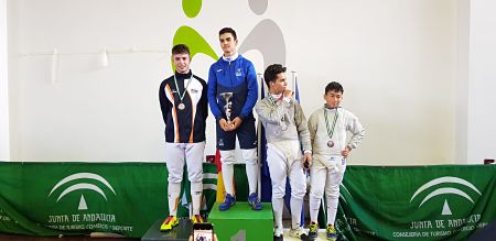 Buen papel del Club Esgrima Alhambra en el Campeonato de Andalucía (ESGRIMA ALHAMBRA) 