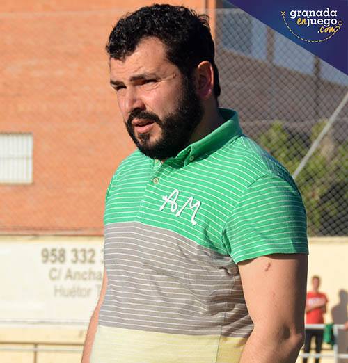 Rafa Morales, entrenador del Agroisa Huétor Tájar (V. CARVAJAL)
