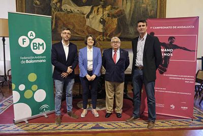 Presentación del Campeonato de Andalucia de veteranos de balonmano (UGR)