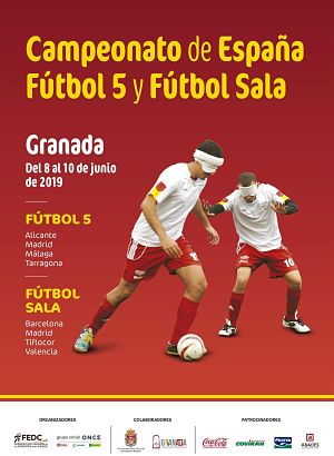 Granada acogerá el Campeonato de España de fútbol sala para ciegos (ONCE)