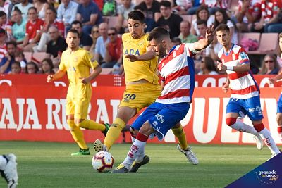Fran Rico reapareció ante el Alcorcón (JOSÉ M. BALDOMERO)
