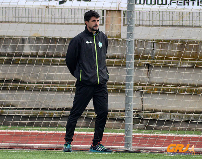 Rafa Rodríguez en su etapa como entrenador del Atarfe Industrial (GRJ)