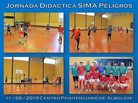 Jornada didáctica del Sima Peligros en la carcel de Albolote (PFS)