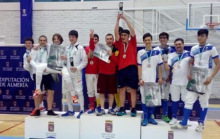 Participantes del Esgrima Maracena en el Campeonato de Andalucía (ESGRIMA MARACENA) 