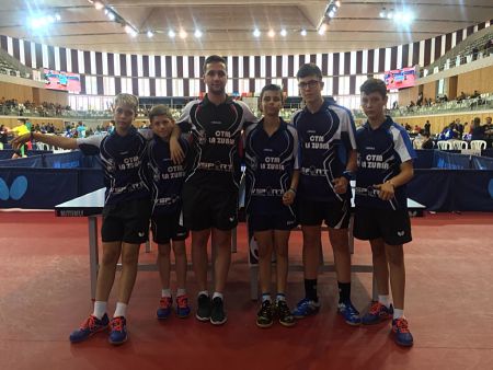 Algunos de los participantes en el Campeonato de España