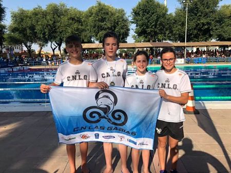 Nadodores/as del CN Las Tablas que han participado en el Campeonato de Andalucia (CN LAS GABIAS)