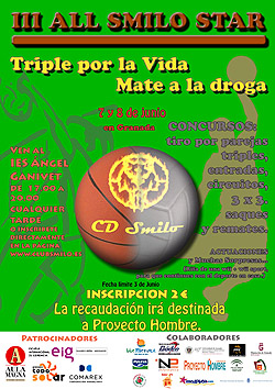 Cartel del III Torneo organizado por el CD Smilo