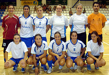 Plantilla al completo del CDU Granada para la temporada 2009/10