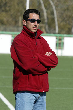 Antonio Barea, entrenador CD Huétor Tájar (GRJ)