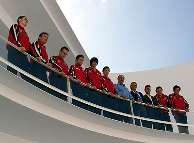 Plantilla del CajaGranada CTM al completo para la temporada 2009/10 (GRJ)