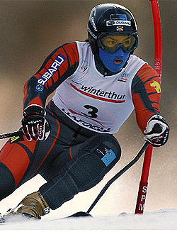 María José Rienda, esquiadora granadina