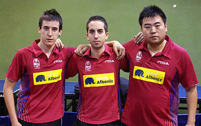 Equipo de la División Nacional Masculina de La Zubia (GRJ)