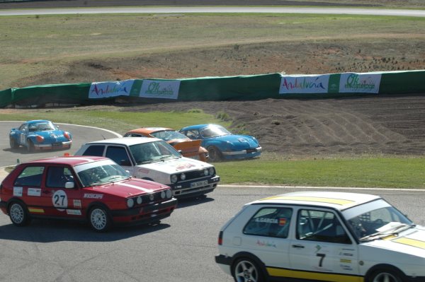 Imagen de la prueba celebrada en el circuito de Ascari