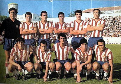 Equipo histórico del Granada CF de la temporada 1971/72 (ARCHIVO)