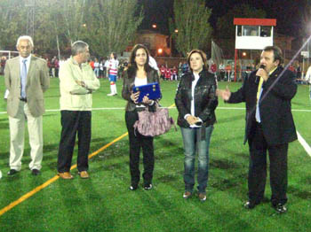 Un momento de la inauguración de las nuevas instalaciones culleras