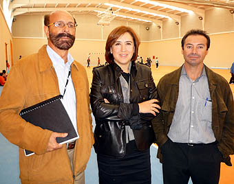 La delegada de Deportes, Sandra García, inauguró las instalaciones