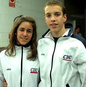 Cristina González y José Manuel López, dos de los citados
