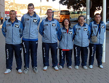 Equipo al completo de discapacitados del CajaGranada CTM (GRJ)