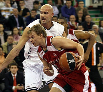 Rannikko realizó un buen encuentro ante Cajasol (ACBMEDIA)
