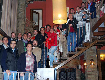 Algunos de los participantes en la reunión provincial (PADELNEWS.COM)