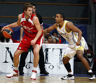 Jasen en el encuentro ante el Real Madrid el pasado domingo (ACBMEDIA)