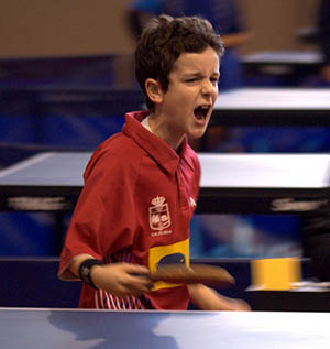 Raúl González, medalla de oro en categoría benjamín 