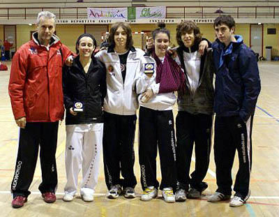 Representación del club Song Shan Ho en el I Open Internacional de Andalucía