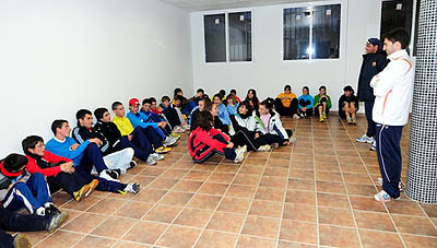Las jóvenes promesas de la marcha andaluza despidieron el año en el CAE