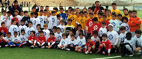 Algunos de los participantes en la edición pasada del Torneo Educativo de Navidad (GRJ)