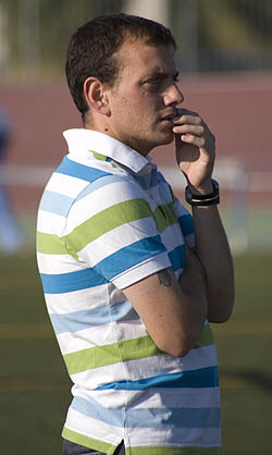 Alberto González, entrenador Arenas Armilla