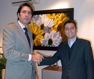 Ignacio Cuerva junto a Roberto Casares (GRJ)