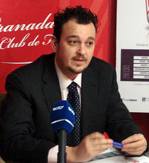 Javier Páez, directivo del Granada CF (GRJ)