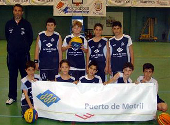 Equipo de Minibasket del Costa Motril (GRJ)