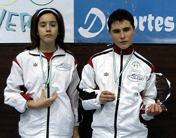 El Club de Esgrima de Maracena logró numerosas medallas (GRJ)