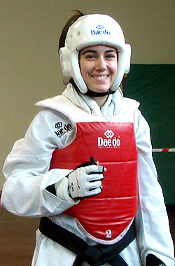 Beatriz Palma, del Club Song Chan Ho de Granada