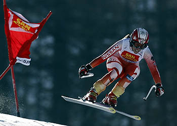 Carolina Ruiz realizó un buen papel en la estación de Saint-Moritz