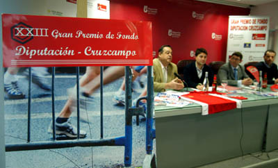 Un momento de la presentación del Gran Premio de Fondo de este año (GRJ)