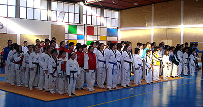 Panorámica de los participantes en la primera jornada interclub de la TLA