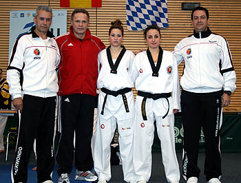 Representantes del club granadino en el open celebrado en Münich