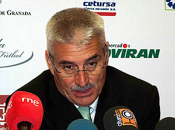Fabri González durante su comparecencia en sala de prensa (GRJ)