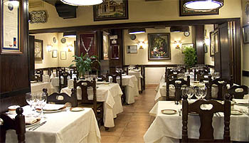 Imagen del interior del Restaurante Las Tinajas de Granada