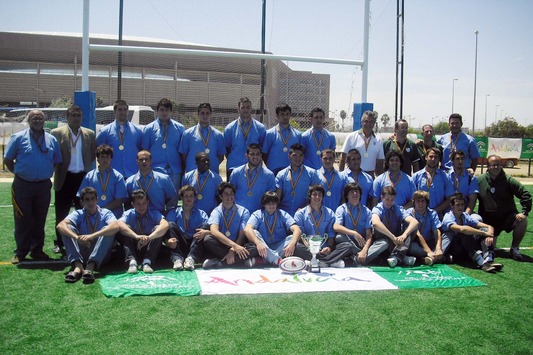 La selección Andaluza de Rugby ya se encuentra en Zaragoza