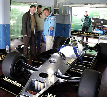 El alcalde de Guadix en una visita al Circuito de Velocidad (GRJ)