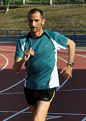 Cambil en un entrenamiento esta misma semana